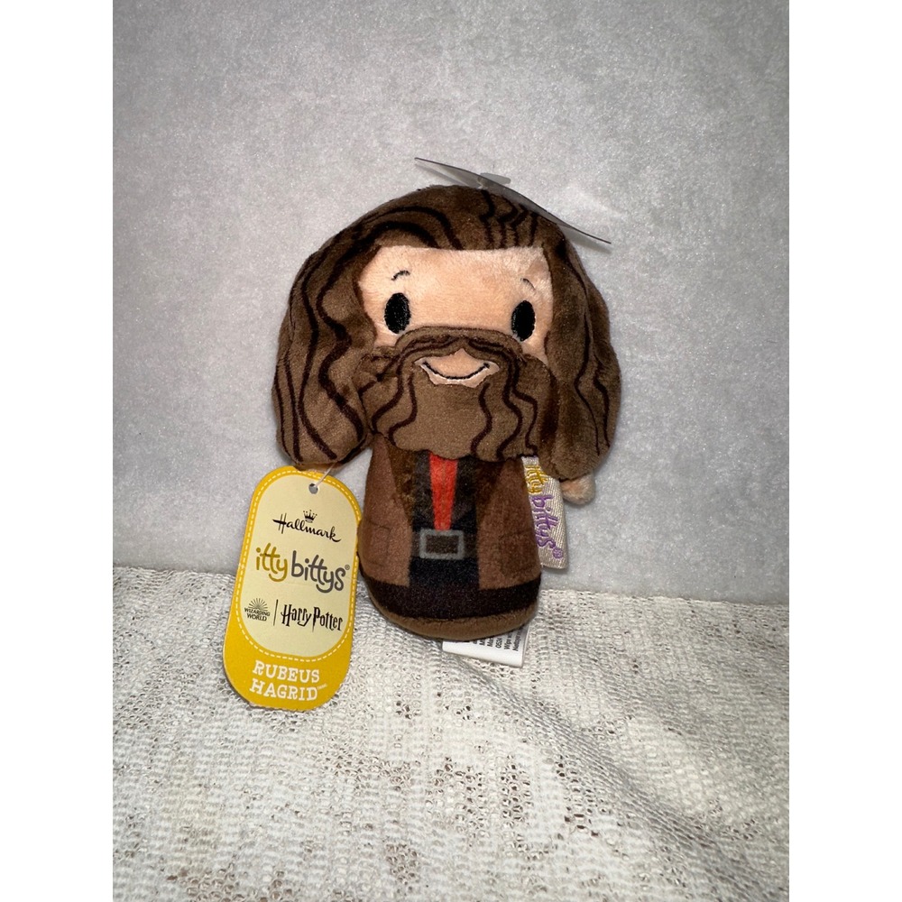 NWT Hallmark Harry Potter Rubeus Hagrid Itty Bittys Plush Toy